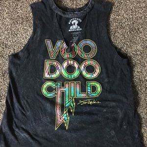 NWOT Loose Voo Doo Child Tank Top